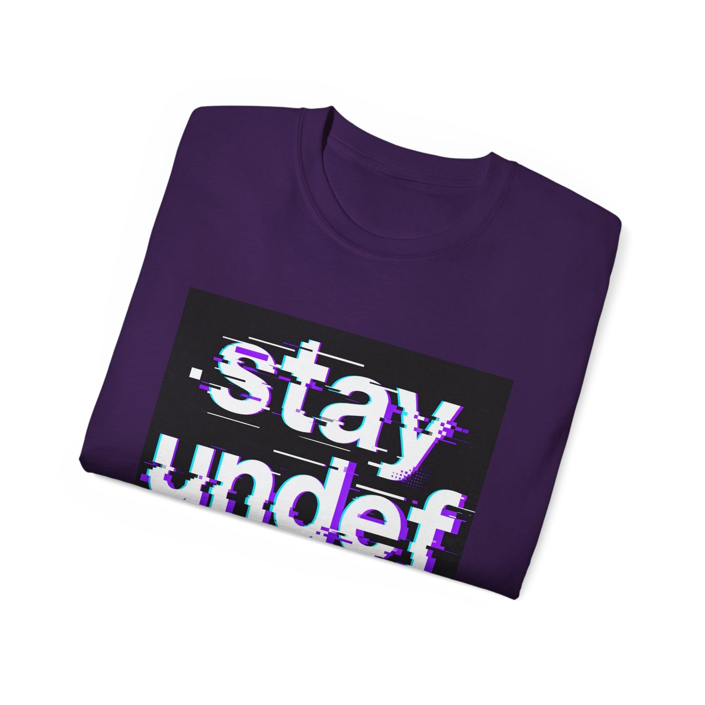 Stay Undefined Glitch Graphic Tee