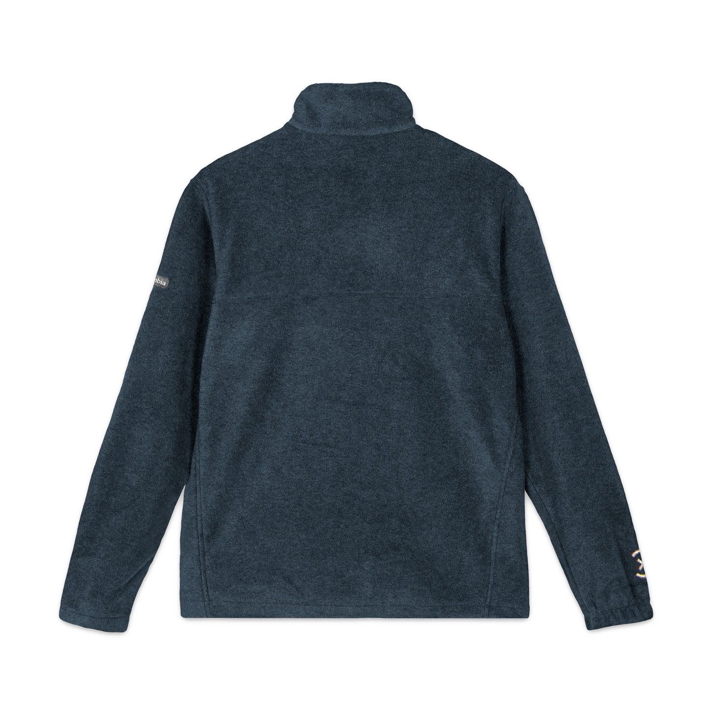 Embroidered Columbia Fleece Jacket – Cozy Outdoor Zip-Up with Logo