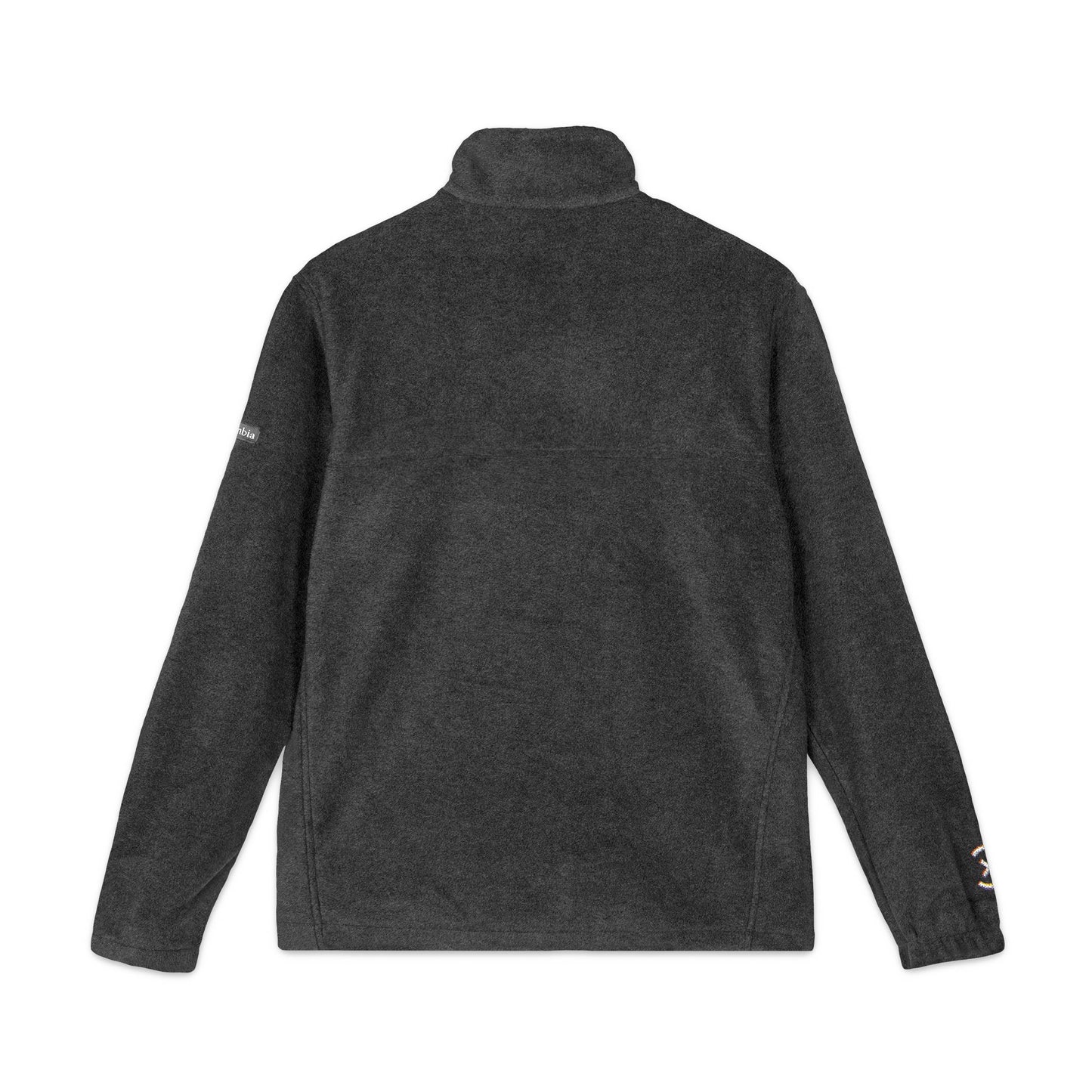 Embroidered Columbia Fleece Jacket – Cozy Outdoor Zip-Up with Logo