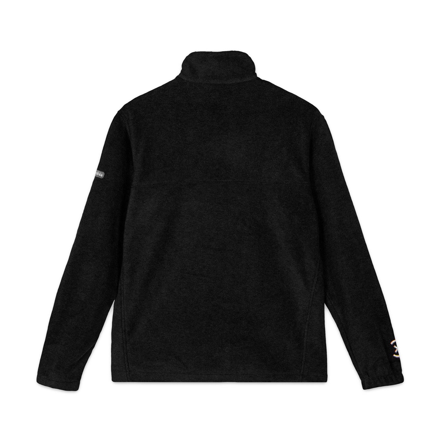 Embroidered Columbia Fleece Jacket – Cozy Outdoor Zip-Up with Logo